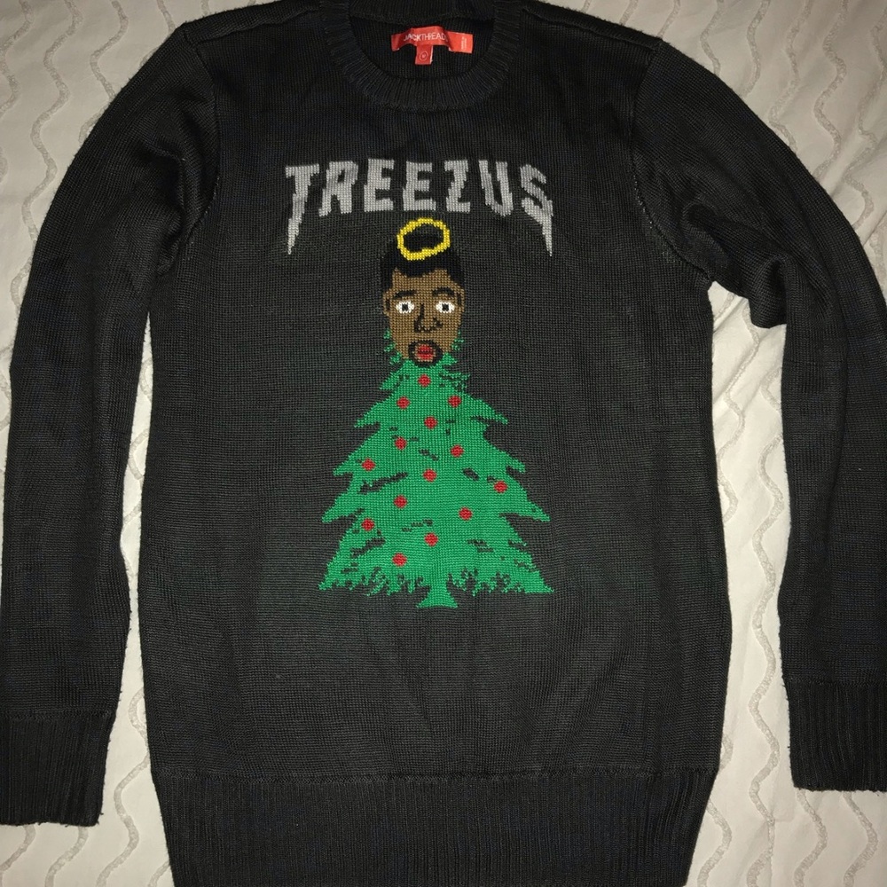 Treezus christmas sweater